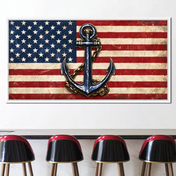 Flag Of US Fleet - NicheCanvas