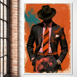 The Gentleman of Broken Colors - NicheCanvas