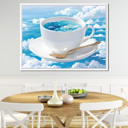 Cup of Clouds Sky Dream - NicheCanvas