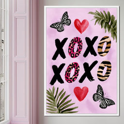 Wild Safari Love XOXO Paradise - NicheCanvas