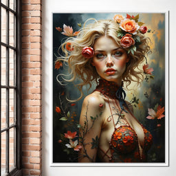 Female Portrait 331 - Johanjjf - NicheCanvas