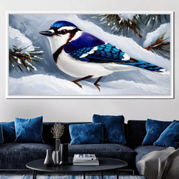 Winter Plume Tranquility - NicheCanvas