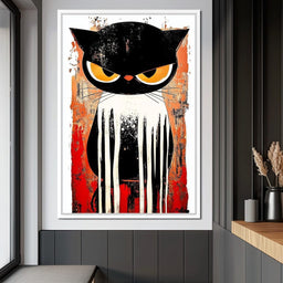 Ferocious Feline Enigma - NicheCanvas