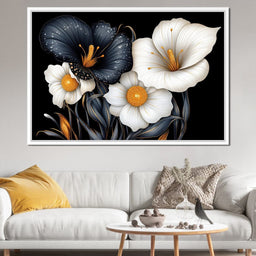 Gilded Petals - TooplesArt - NicheCanvas