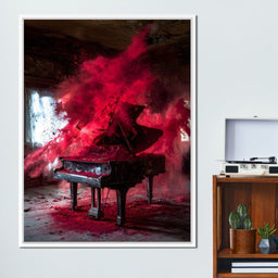 Explosive Sonata of Wild Roses - NicheCanvas