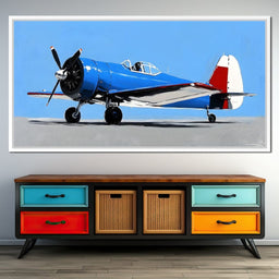 Aviation Elegance Soaring Skies - NicheCanvas