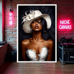 Elegance in Ivory Dreams - NicheCanvas