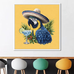 Tropical Fiesta Parrot Style - NicheCanvas