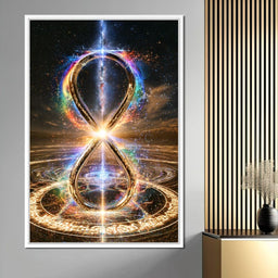 Boundless Resonance of the Celestial Loop - NicheCanvas