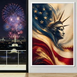 Liberty Rising - NicheCanvas