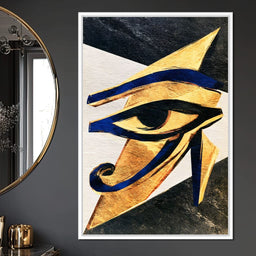 Ancient Golden Sight Of Protection - NicheCanvas