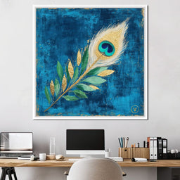 Peacock Plume Enchantment - NicheCanvas
