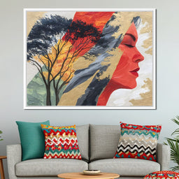 Tree of Vibrant Reflections - NicheCanvas