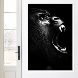 Primal Roar Silence Echoes - NicheCanvas