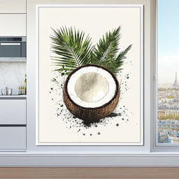 Tropical Coconut - NicheCanvas