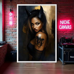 Enigmatic Starlit Rebellion - NicheCanvas