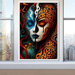 Fire and Ice - TooplesArt - NicheCanvas