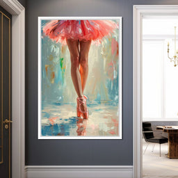 Elegant Dancers in Graceful Motion - NicheCanvas