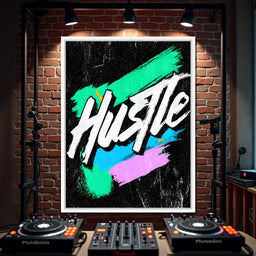 Neon Street Hustle Energy - NicheCanvas