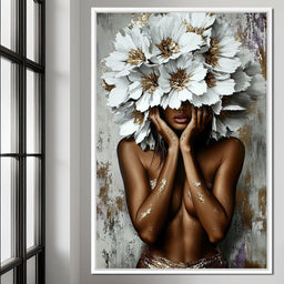Floral Embrace of Divinity - Cole Williams - NicheCanvas