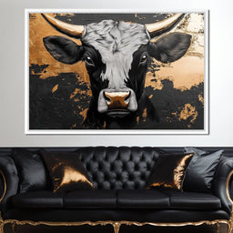 Golden Majesty of the Plains - NicheCanvas