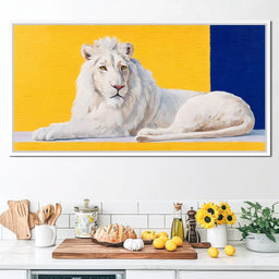 Majestic Sentinel Lion - NicheCanvas