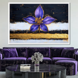 Golden Bloom Oasis Elegance - NicheCanvas