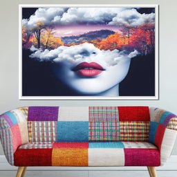 Dreamscape of Autumn Skies - NicheCanvas