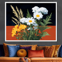 Wildflower Gathering Radiance - NicheCanvas