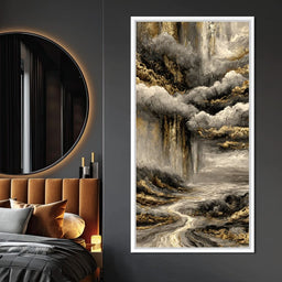Gilded Rivers Of Lost Time - NicheCanvas