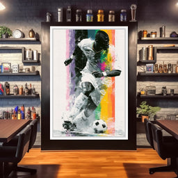 Victory Through The Vibrant Pitch - NicheCanvas