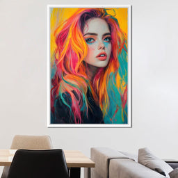 Radiant Tresses Luminous Allure - NicheCanvas