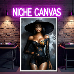 Glamorous Shadows Enigma - NicheCanvas