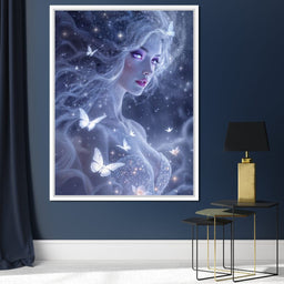 The Butterfly Nebula Queen - TooplesArt - NicheCanvas