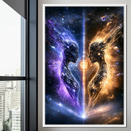 Dual Entities Of The Expanding Void - NicheCanvas