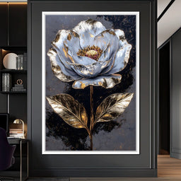 Golden Petal Radiance Symphony - NicheCanvas