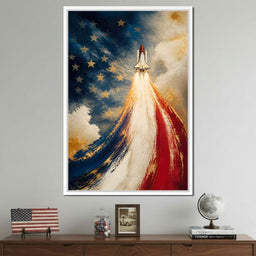 Ascending The National Spirit - NicheCanvas