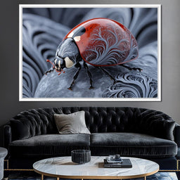 Lady of Patterns - TooplesArt - NicheCanvas