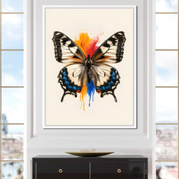 Fragmented Wings Of A Changing Mind - NicheCanvas