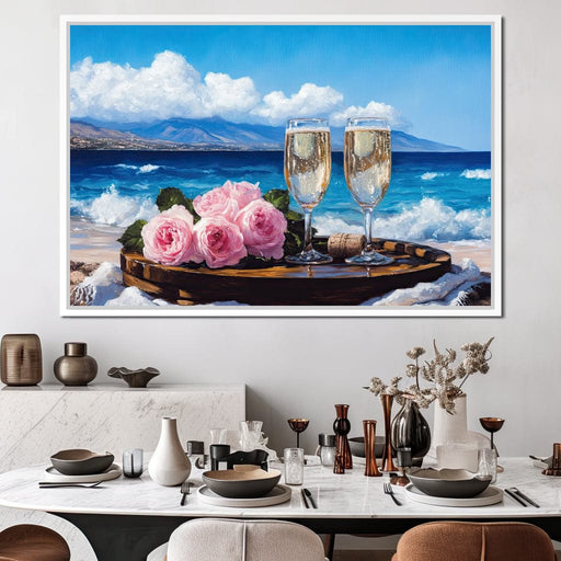 Oceanfront Celebration Bliss Canvas Print