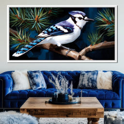 Majestic Flight Amid Pines - NicheCanvas