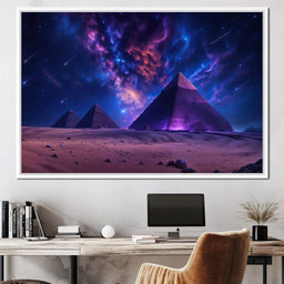 Stardust Over Giza - TooplesArt - NicheCanvas