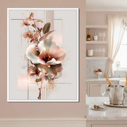 Delicate Petals Radiant Calm - NicheCanvas