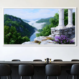 Enchanted Valleys Timeless Ruins - NicheCanvas