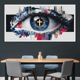 Vision of the Golden Cross - NicheCanvas