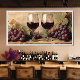 Wine Lovers Vineyard Charm - NicheCanvas