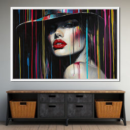 Vibrant Elegance Strokes - NicheCanvas