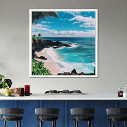 Oceanic Tranquility Haven - NicheCanvas