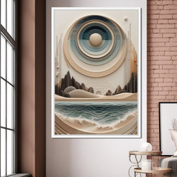 Colorful Modern Art 054 - Johanjjf - NicheCanvas