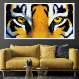 Gaze of the Jungle Tiger - NicheCanvas